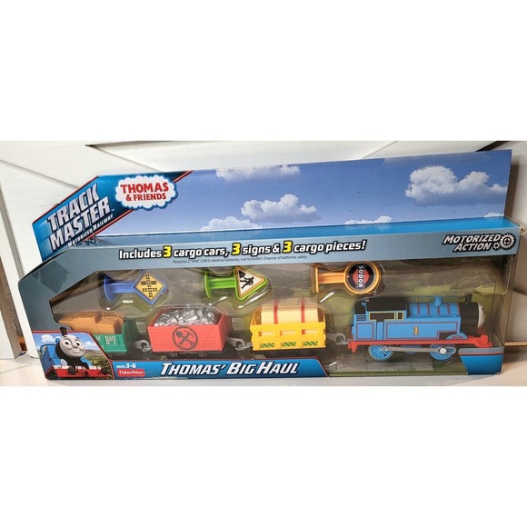 Fisher-Price Other - Thomas & Friends TrackMaster Motorized Thomas' Big Haul 2016 4 piece set